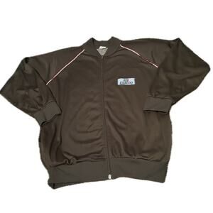 Vintage 1990s Italian Military Track Jacket - Esercito Zip-Up - 44” chest XL